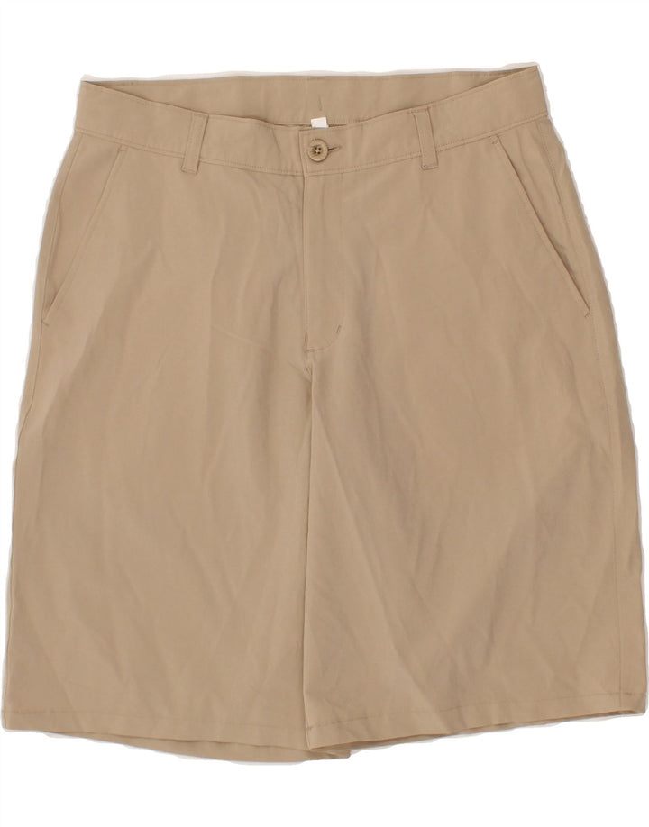 IZOD Boys Chino Shorts 15-16 Years W32 Beige Polyester Vintage Izod and Second-Hand Izod from Messina Hembry 