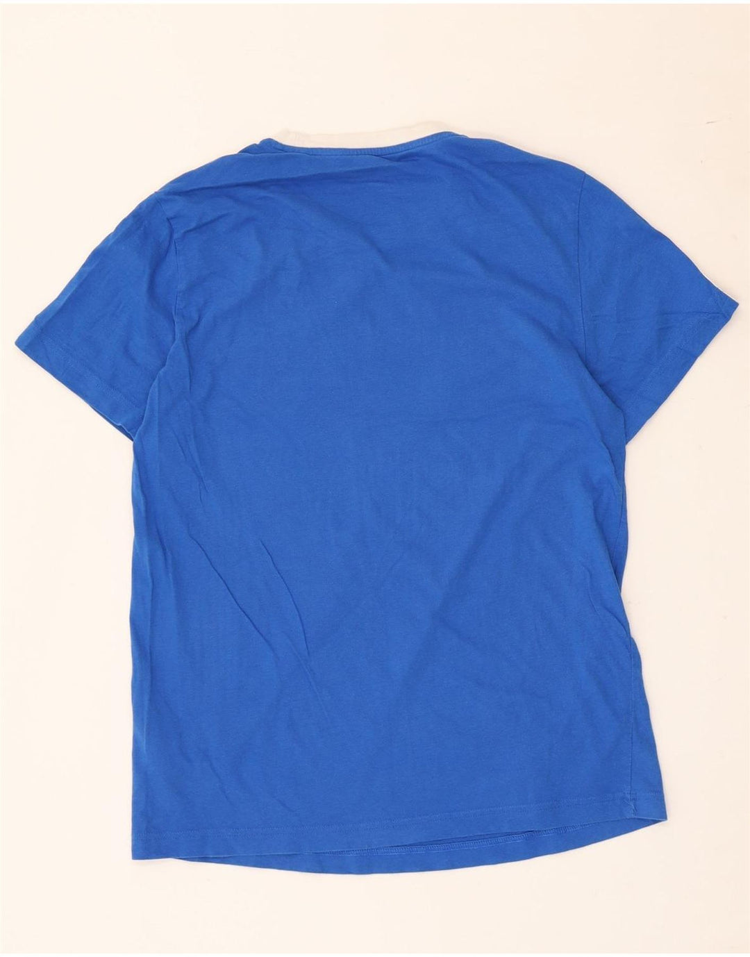 T-shirt da donna Adidas Top UK 12/14 cotone blu medio