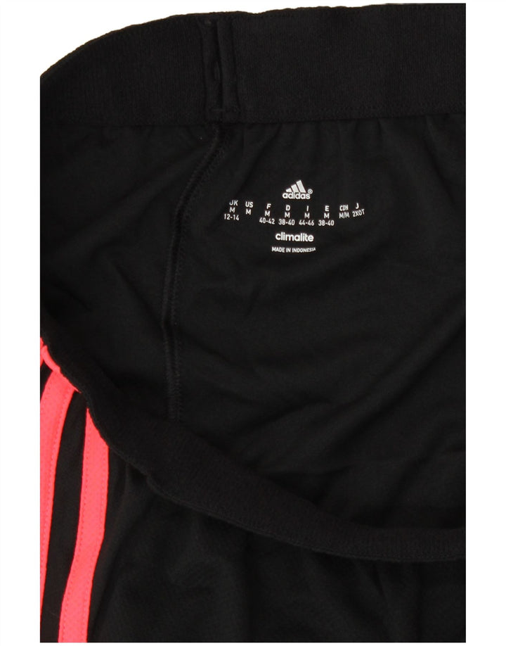 Pantaloncini sportivi Adidas Climalite da donna UK 12/14 Medio Nero