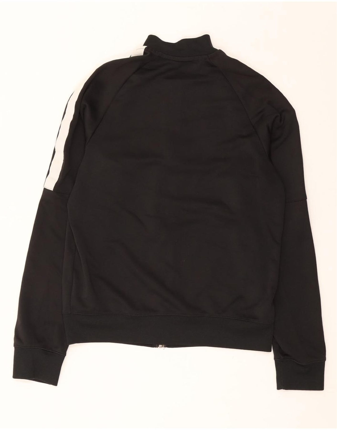 Giacca da ginnastica oversize da donna NIKE UK 10 Small Black Colourblock