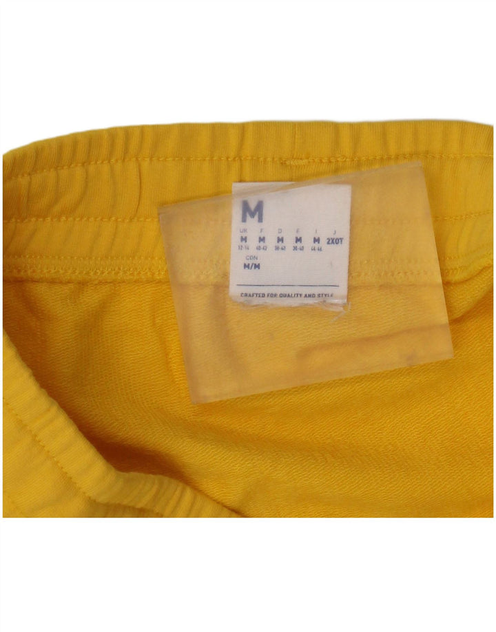 Gonna Reebok Donna UK 12/14 Media W30 Colorblock Giallo
