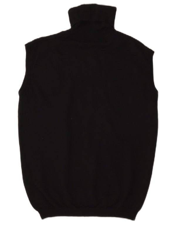 Canotta da donna Trussardi UK 14 Large in lana merino nera