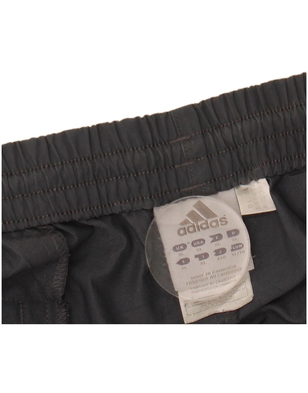 Pantaloncini sportivi da uomo Adidas Graphic Bermuda XL grigio poliestere