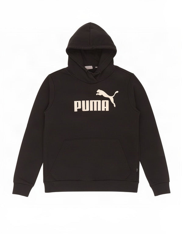 Felpa con cappuccio grafica da donna Puma UK 12 Medium Nero Poliestere
