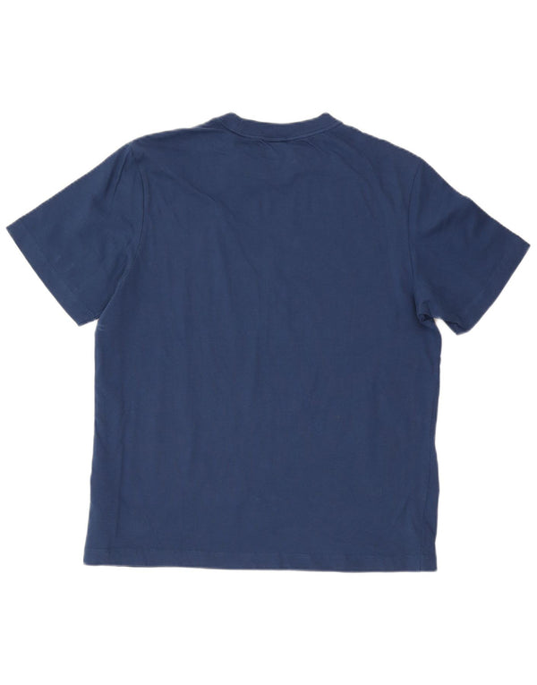 T-shirt da uomo Calvin Klein Jeans Top in cotone blu navy medio