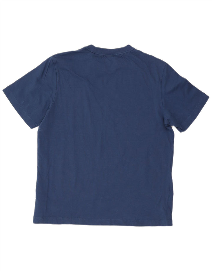T-shirt da uomo Calvin Klein Jeans Top in cotone blu navy medio