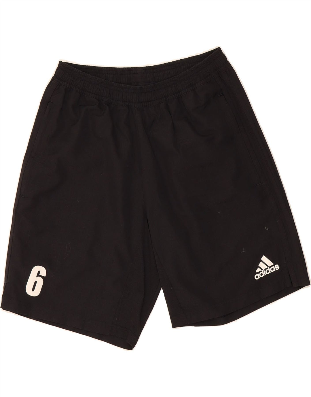 ADIDAS Mens Sport Shorts Medium Black Polyester Vintage Adidas and Second-Hand Adidas from Messina Hembry 