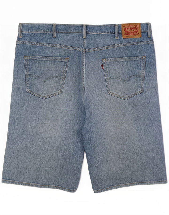 Pantaloncini di jeans Levi's 569 da uomo W44 2XL cotone blu