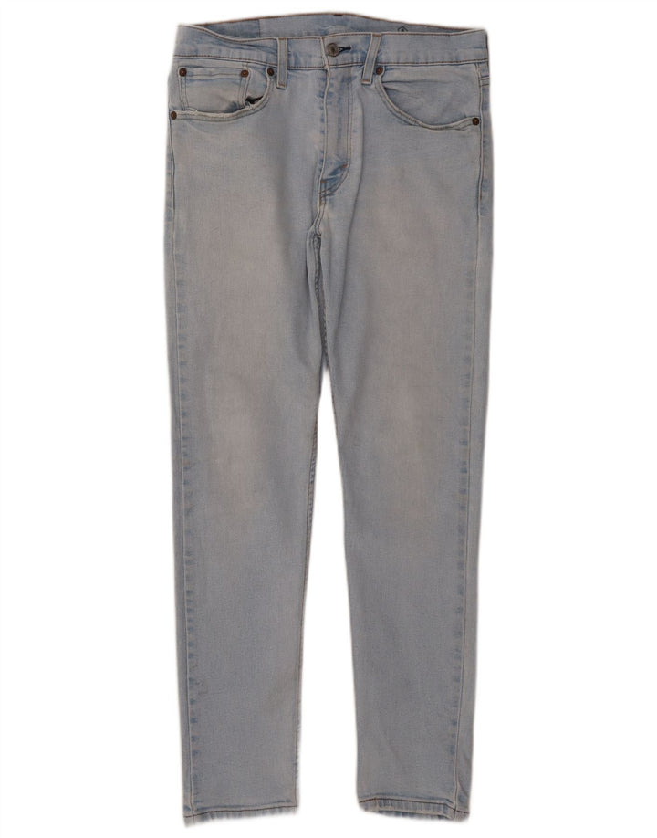Levi's Uomo 511 Slim Jeans W31 L30 Cotone Blu