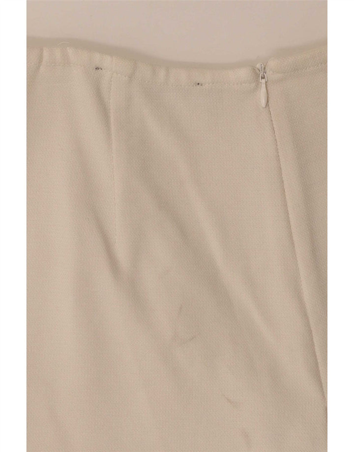 Pantaloncini casual da donna Zara piccoli W26 bianco sporco