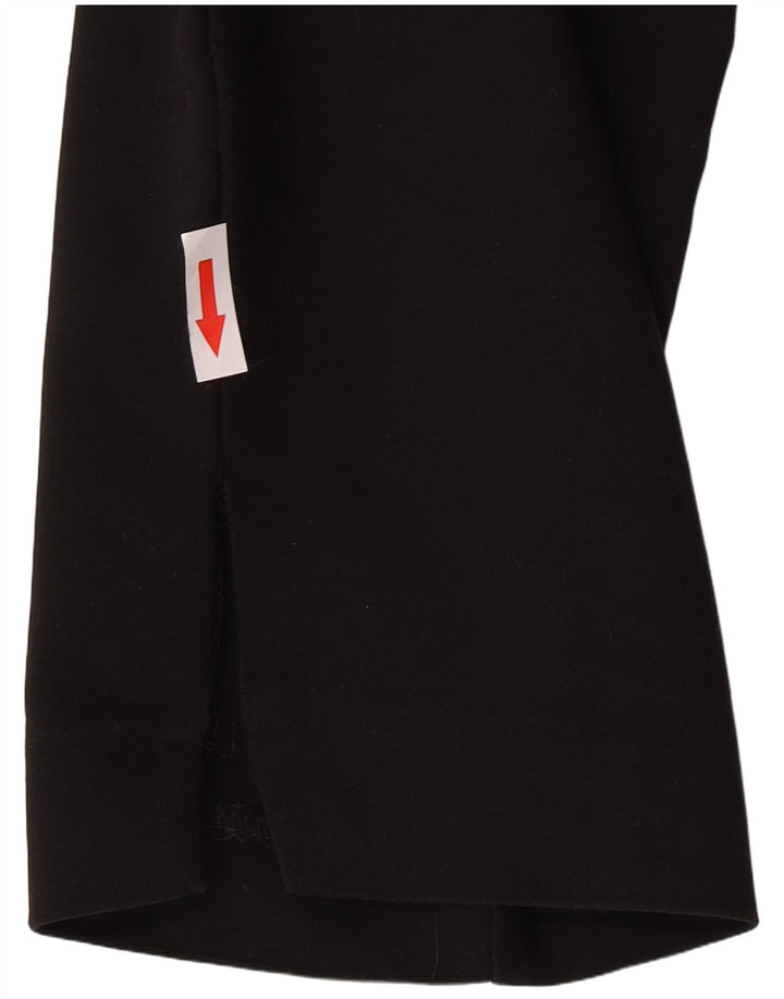 Pantaloni chino slim da donna Zara medi W28 L26 cotone nero