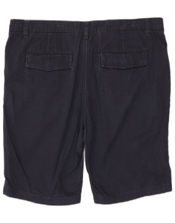 Dack's Mens Regular Fit Chino Shorts IT 56 3XL W40  Navy Blue Cotton
