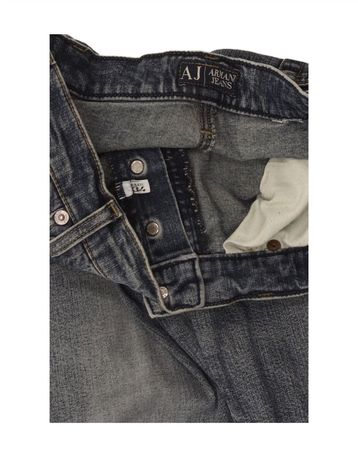 Jeans dritti da uomo Armani W34 L30 Blu
