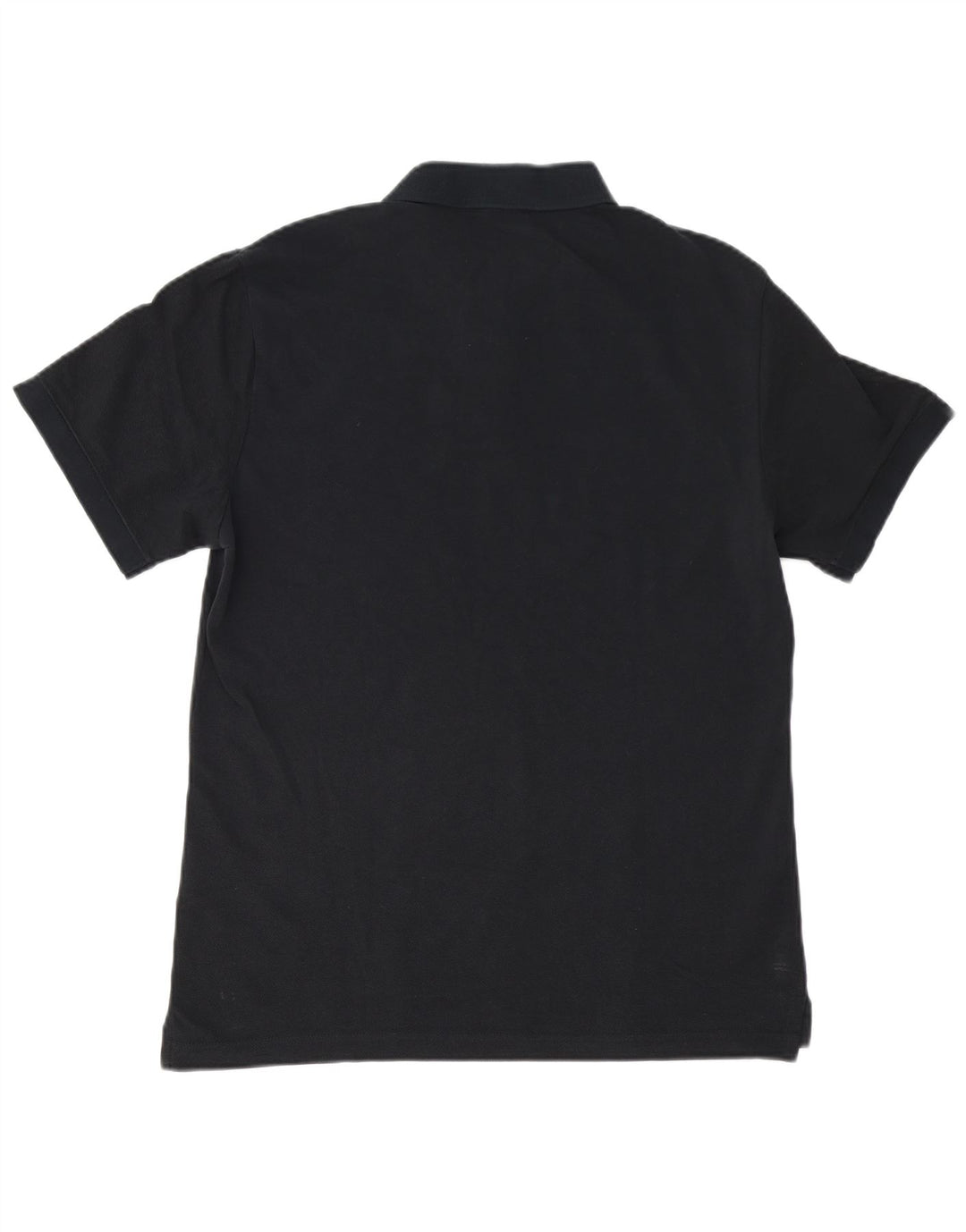 Polo Nike da uomo in cotone nero medio