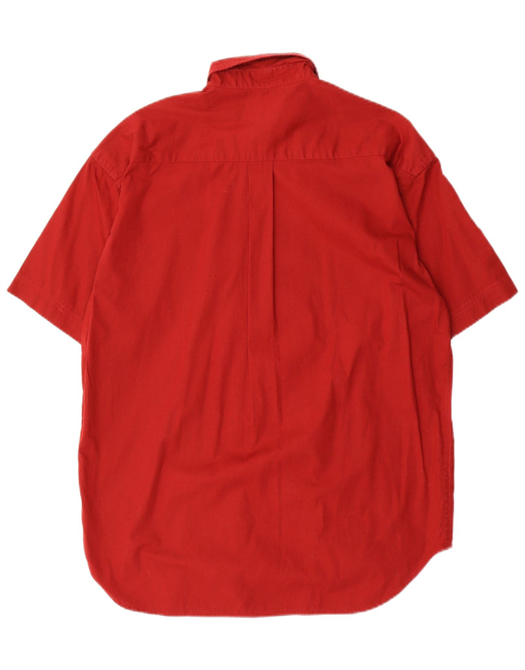 Camicia KAPPA da uomo a maniche corte piccola rossa in cotone