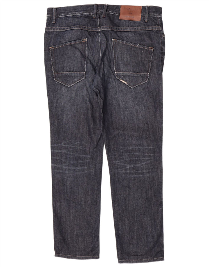 Jeans slim da uomo Sisley Belfast W35 L30 cotone blu navy