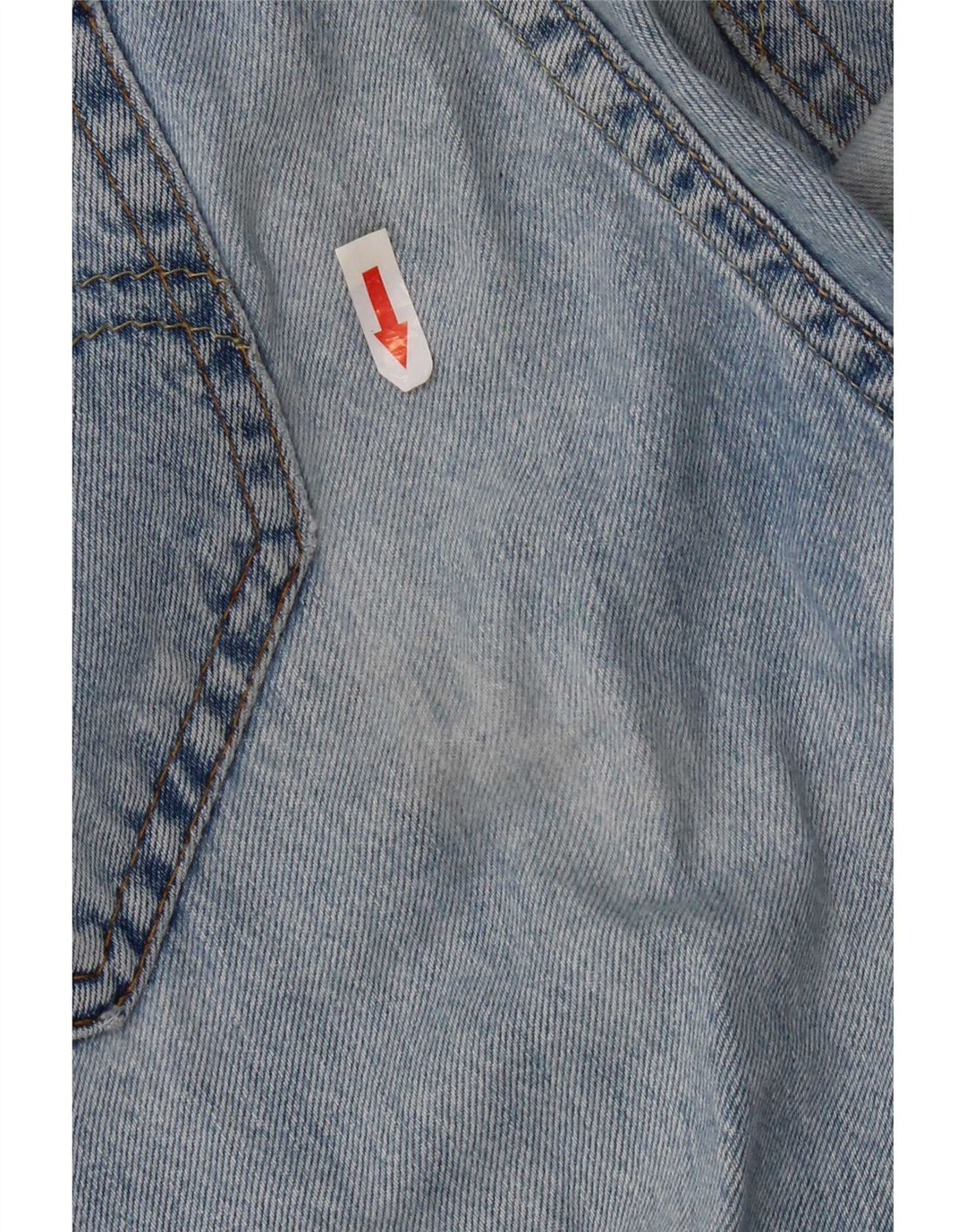 Jeans dritti da uomo Levi's W30 L30 in cotone blu