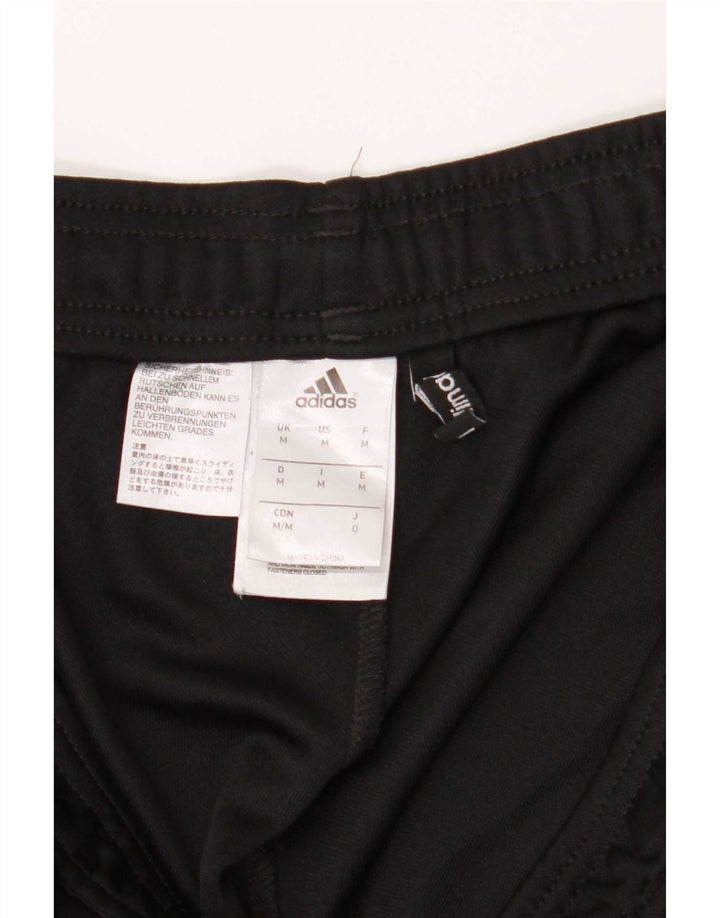 Pantaloni da tuta Adidas Climalite da uomo, poliestere color block medio nero
