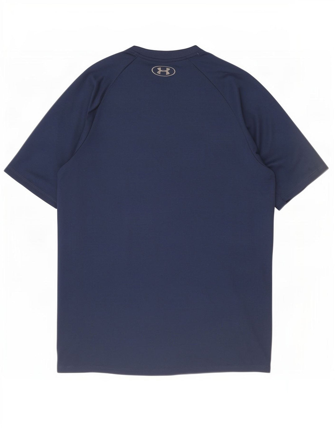 T-shirt da uomo Under Armour Top medio in poliestere blu navy