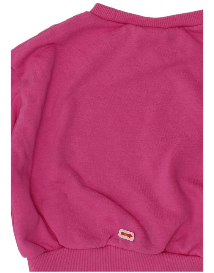 Felpa grafica per ragazze NIKE, maglione 2-3 anni, cotone rosa