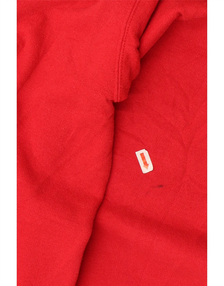 CHAMPION Mens Authentic Graphic Hoodie Jumper Medium Red Cotton Vintage Champion and Second-Hand Champion from Messina Hembry 