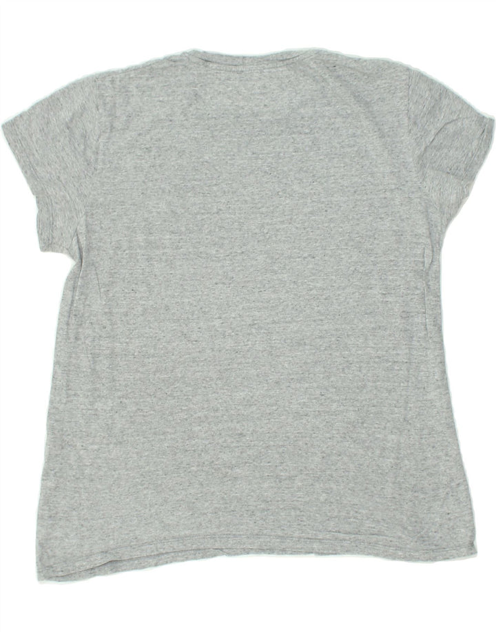 LEVI'S Womens Perfect Crew T-Shirt Top UK 16 Large Grey | Vintage Levi's | Thrift | Second-Hand Levi's | Used Clothing | Messina Hembry 