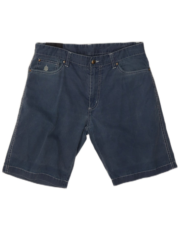 Marina Yachting Pantaloncini di jeans da uomo W34 Large Blu Cotone