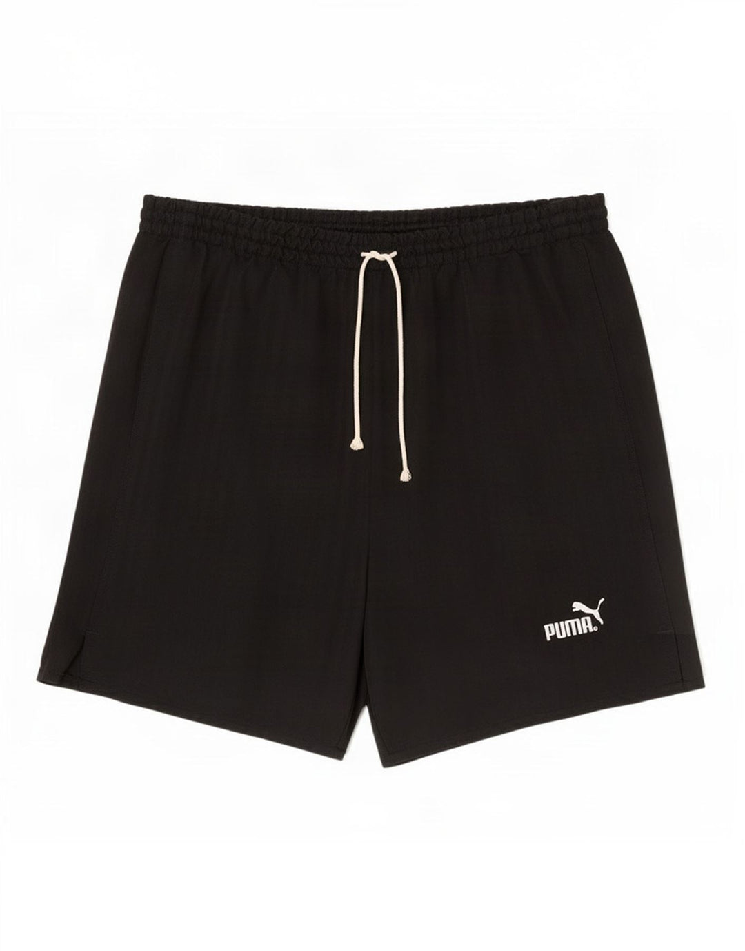 Pantaloncini sportivi da uomo Puma Large neri in poliestere