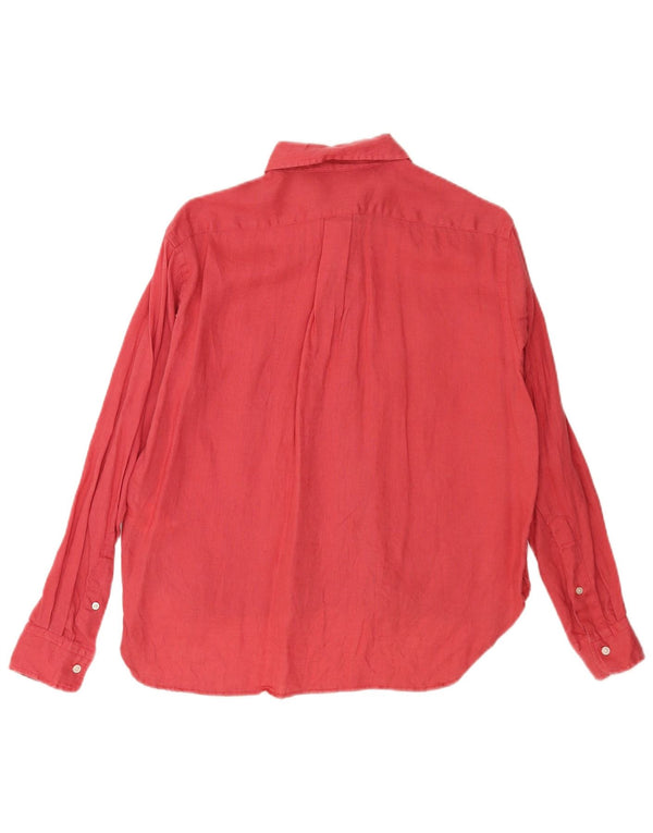 Camicia Polo Ralph Lauren da uomo XS in lino rosa