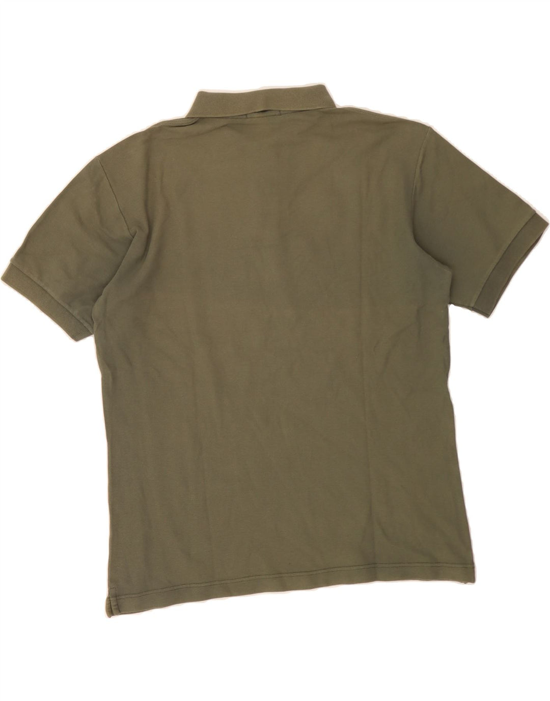 FILA Mens Polo Shirt IT 50 Medium Khaki Cotton Vintage Fila and Second-Hand Fila from Messina Hembry 