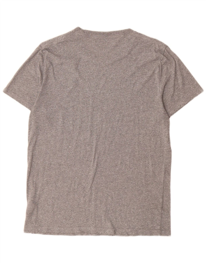 T-shirt da uomo HOLLISTER Top in cotone grigio medio