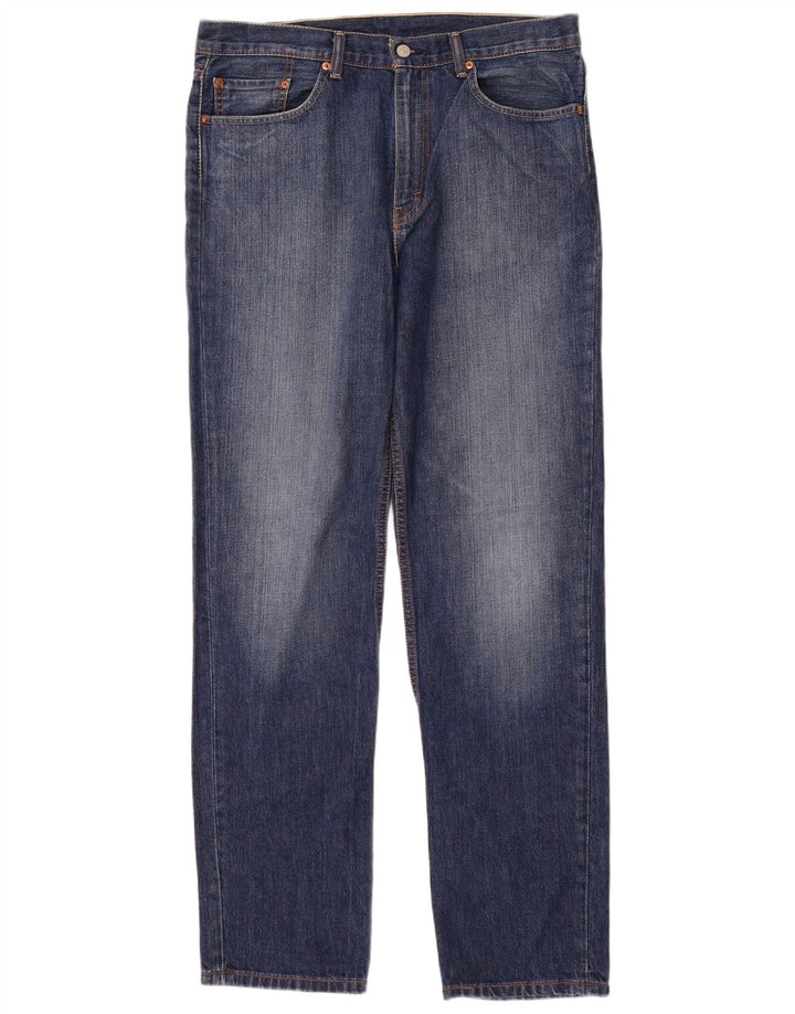 LEVI'S Jeans dritti da uomo 504 W36 L34 cotone blu