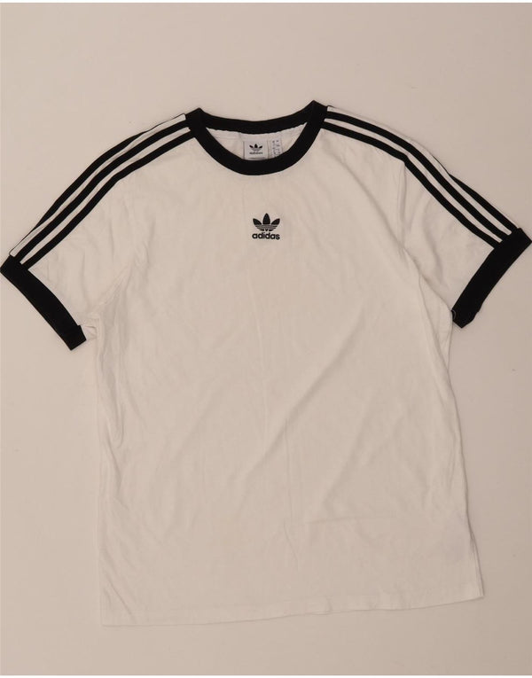 T-shirt da donna Adidas Top UK 12 cotone bianco medio