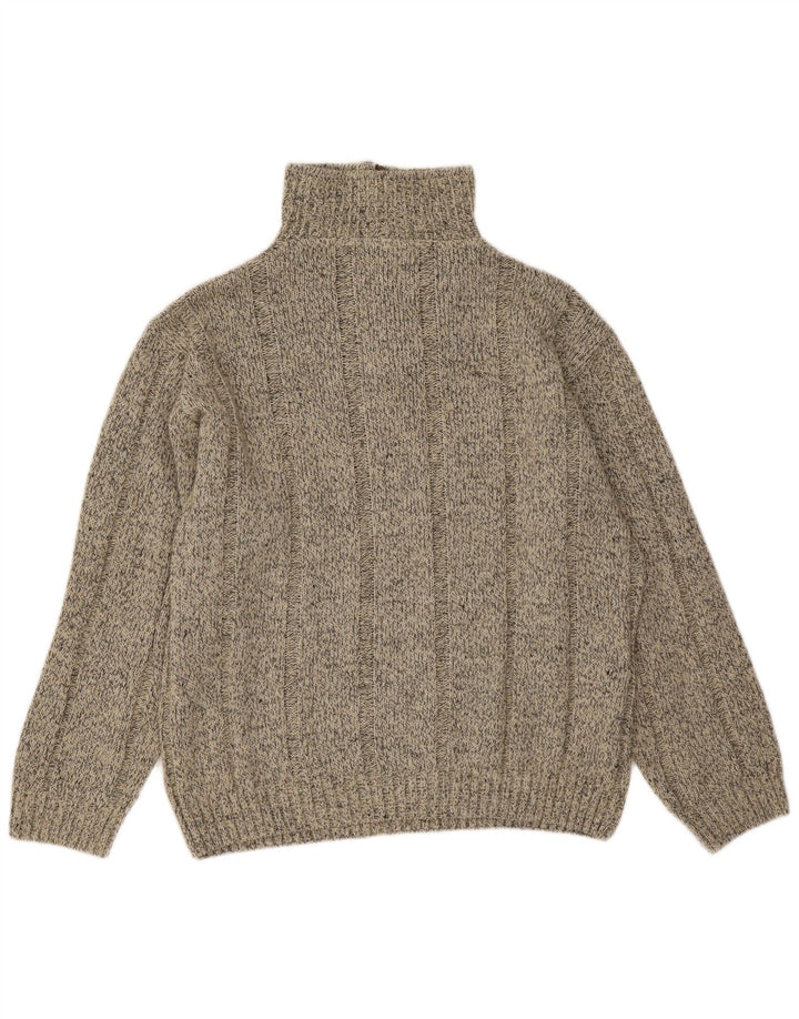 Maglione da uomo Monte Carlo con zip e collo IT 52 Large Grey Argyle/Diamond