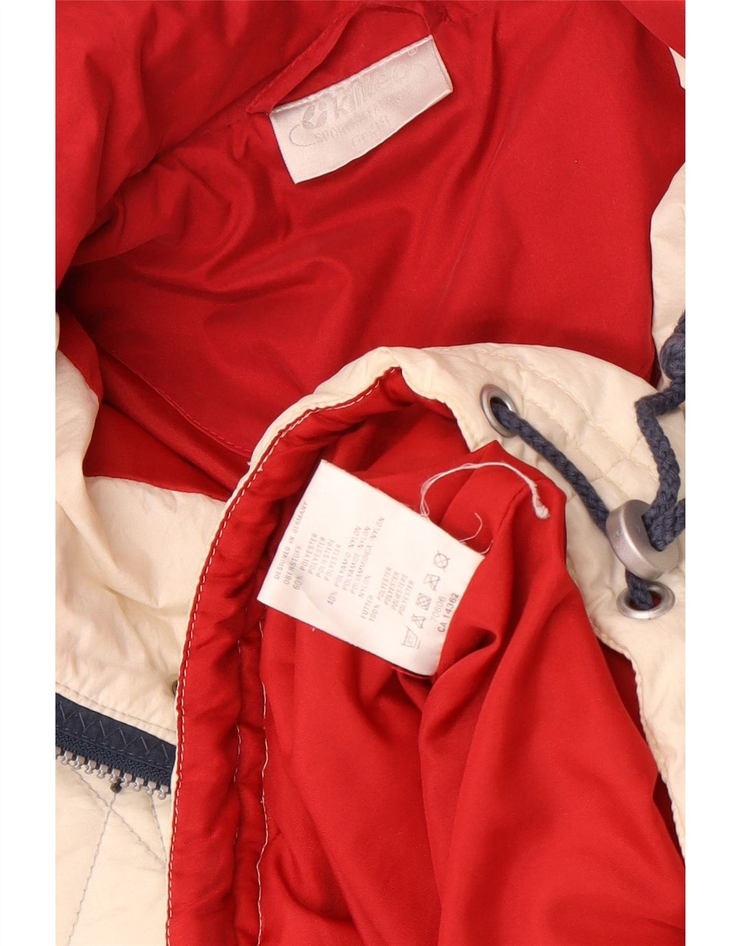 Giacca anorak da uomo Killtec UK 42 XL poliestere bianco