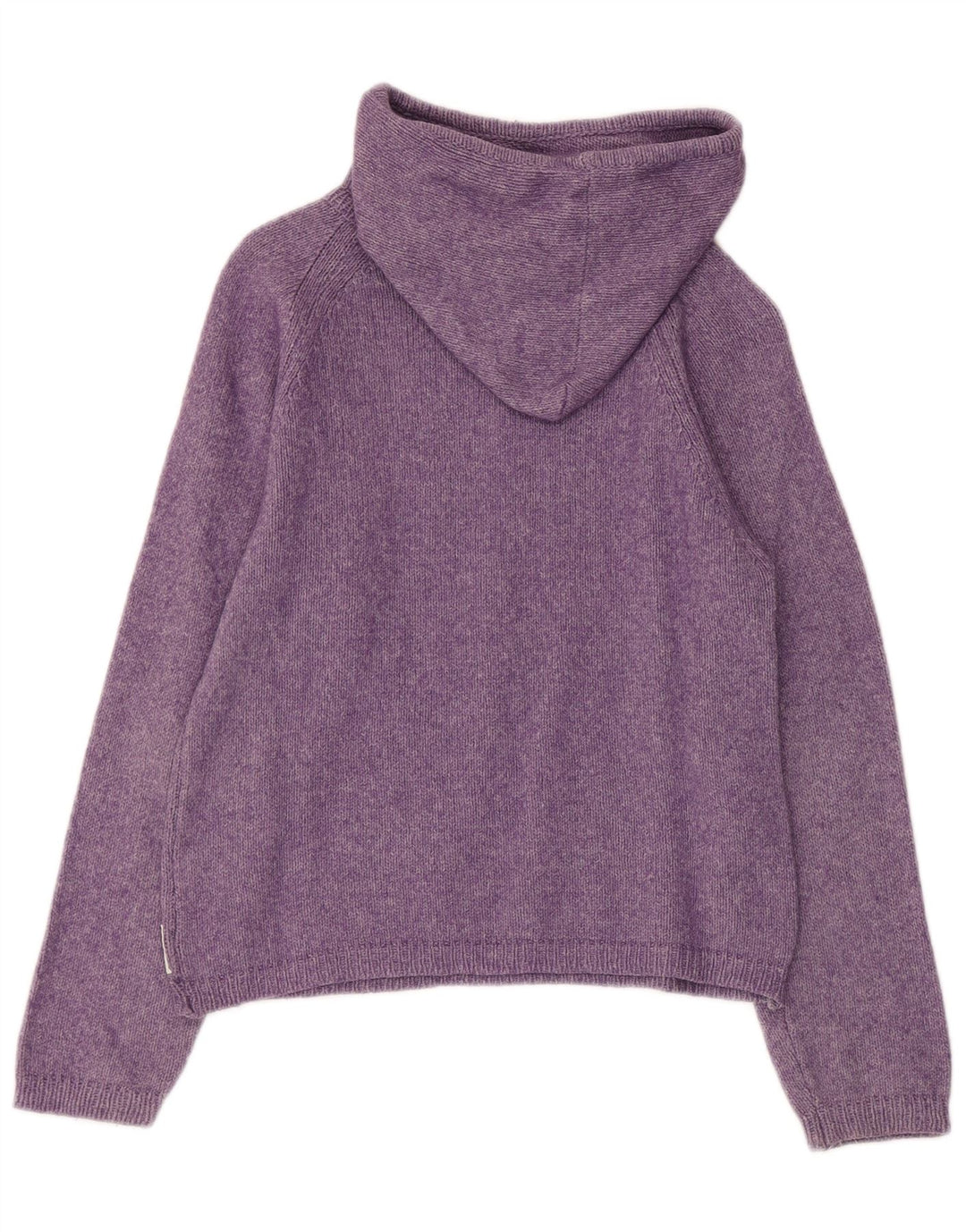 ARMANI JUNIOR Maglia con Cappuccio Bambina 7-8 Anni Cotone Viola