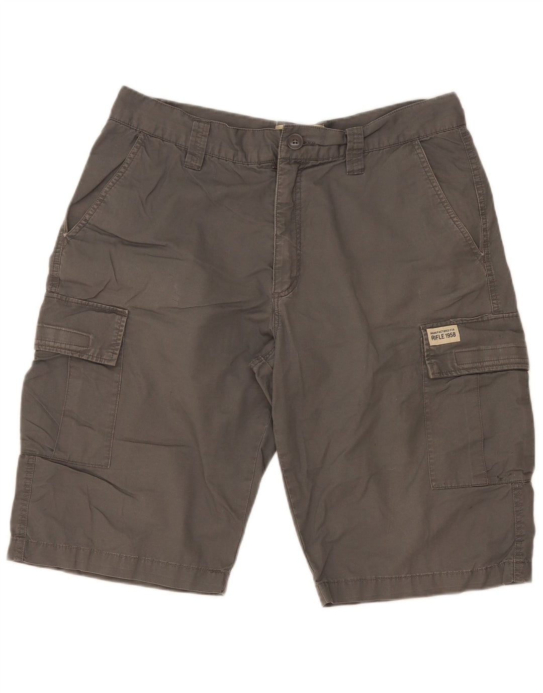Pantaloncini cargo da uomo Rifle W34 Large Grigi