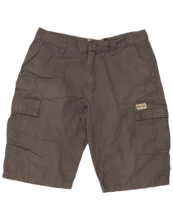 Pantaloncini cargo da uomo Rifle W34 Large Grigi