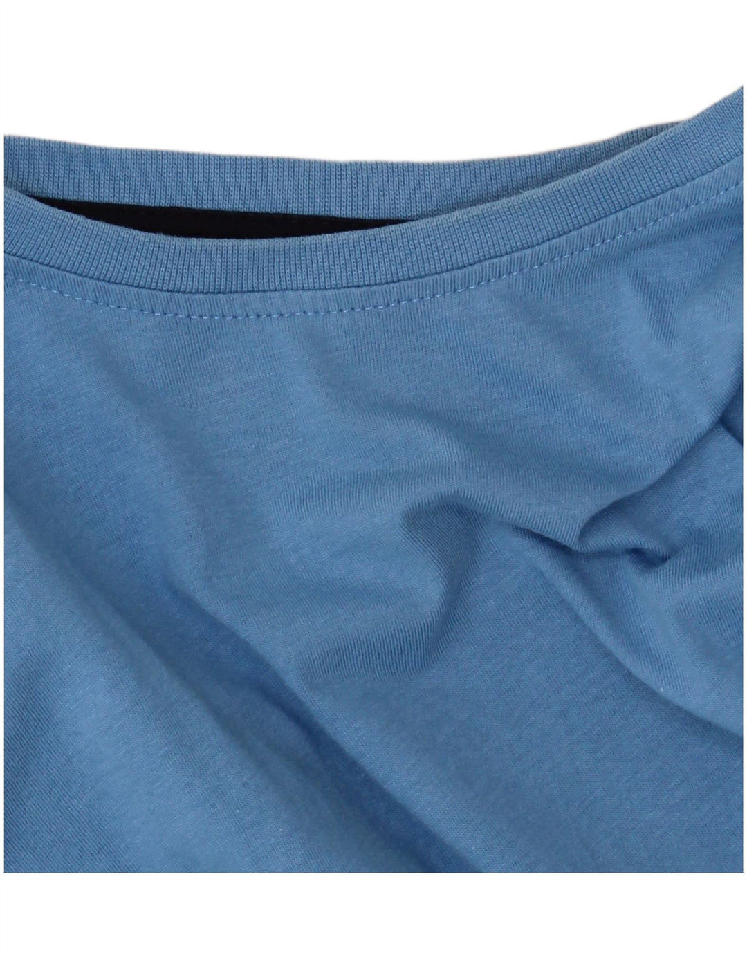 T-shirt da uomo James Pringle Top grande in cotone blu