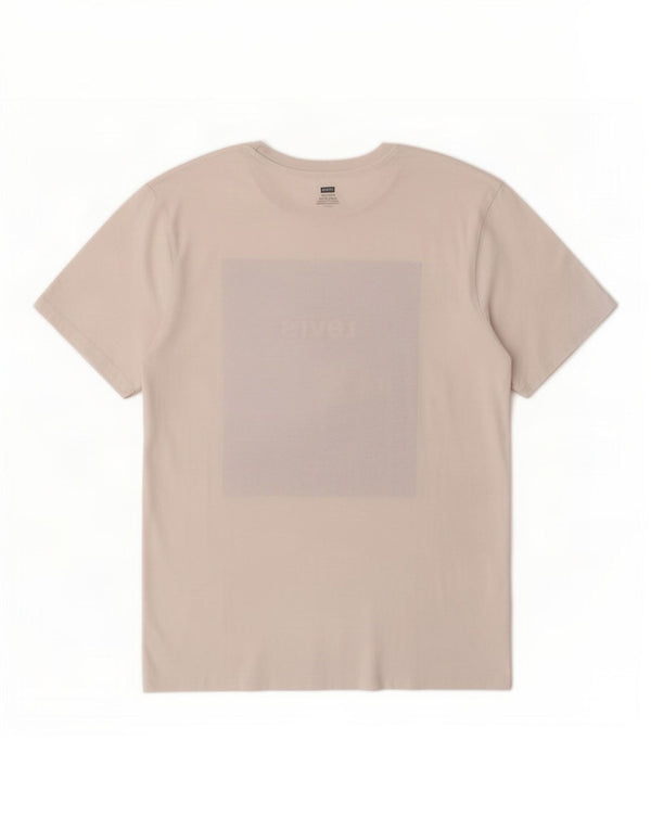 T-shirt grafica da uomo Levi's Top grande bianca