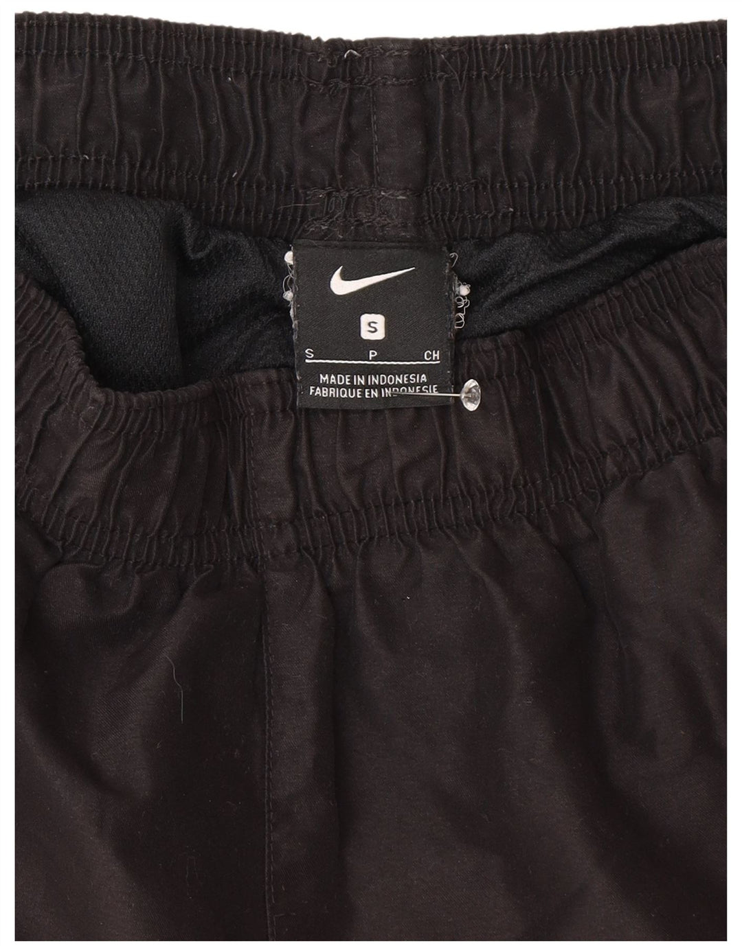 Pantaloncini sportivi Nike da uomo piccoli in poliestere nero