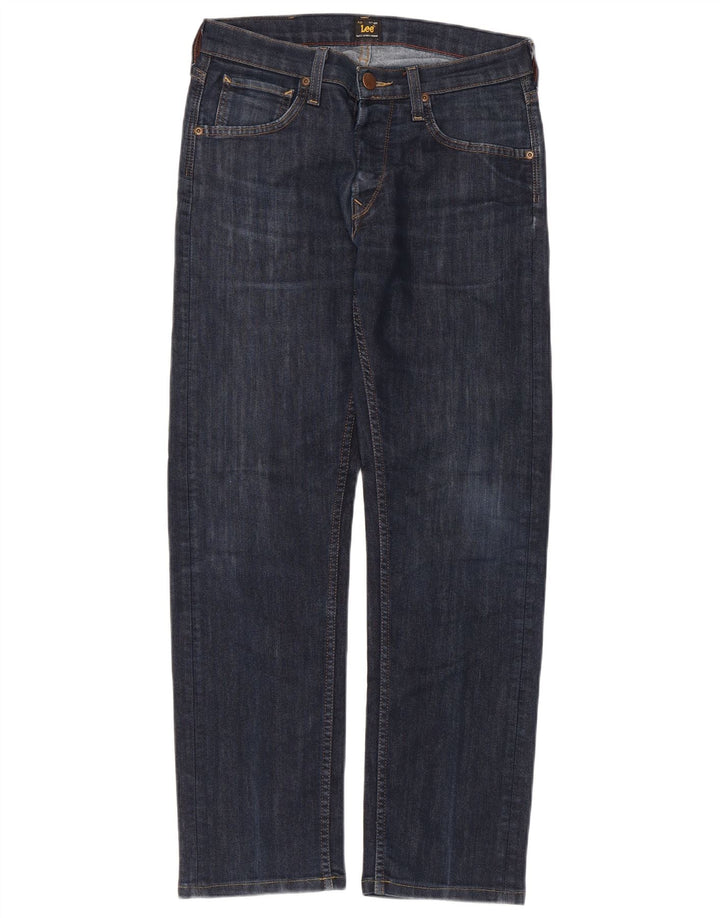 Jeans dritti da donna Lee W30 L28 Blu navy