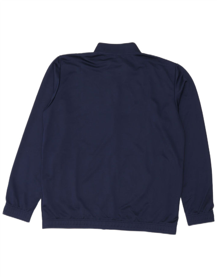 Giacca da tuta da uomo Adidas Aeroready XL in poliestere blu navy