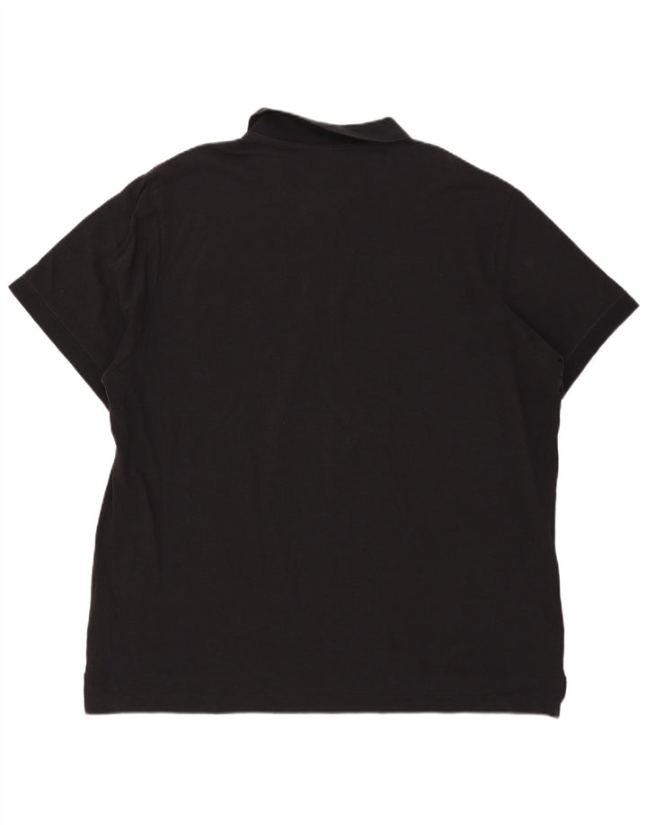 Polo Nike da uomo 2XL in cotone nero