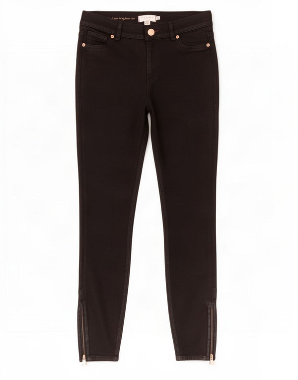 Ted Baker Womens Skinny Jeans W28 L28 Black Cotton