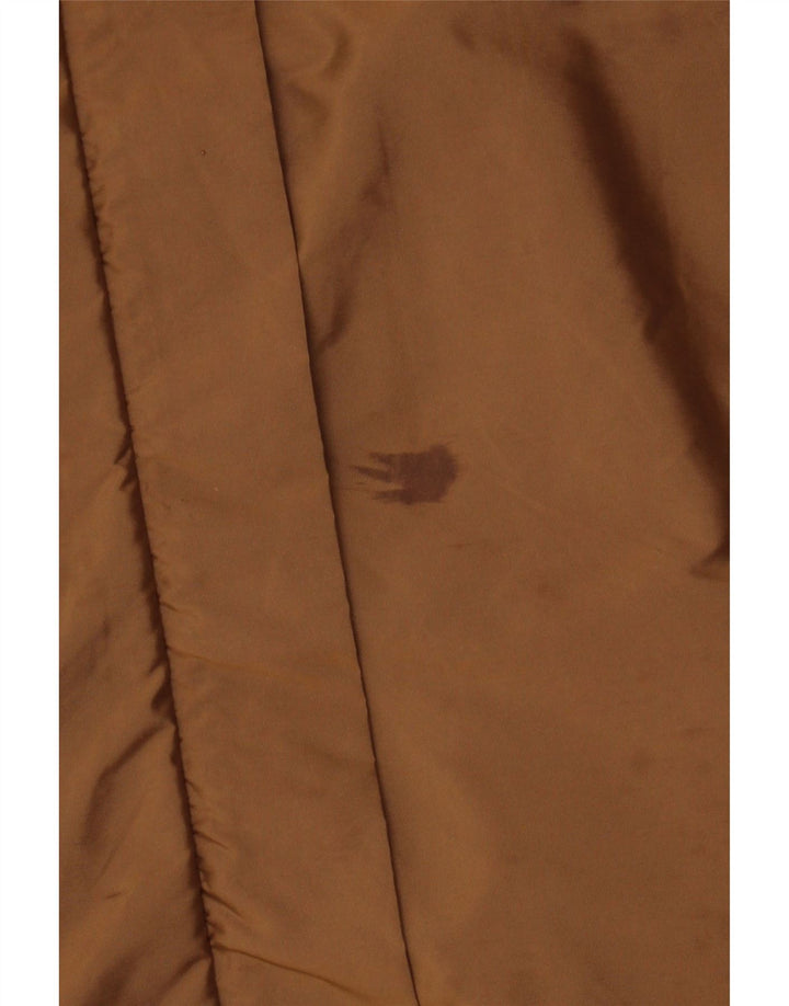 MAX MARA Giacca antipioggia oversize con cappuccio da donna per il fine settimana UK 8 Small Marrone