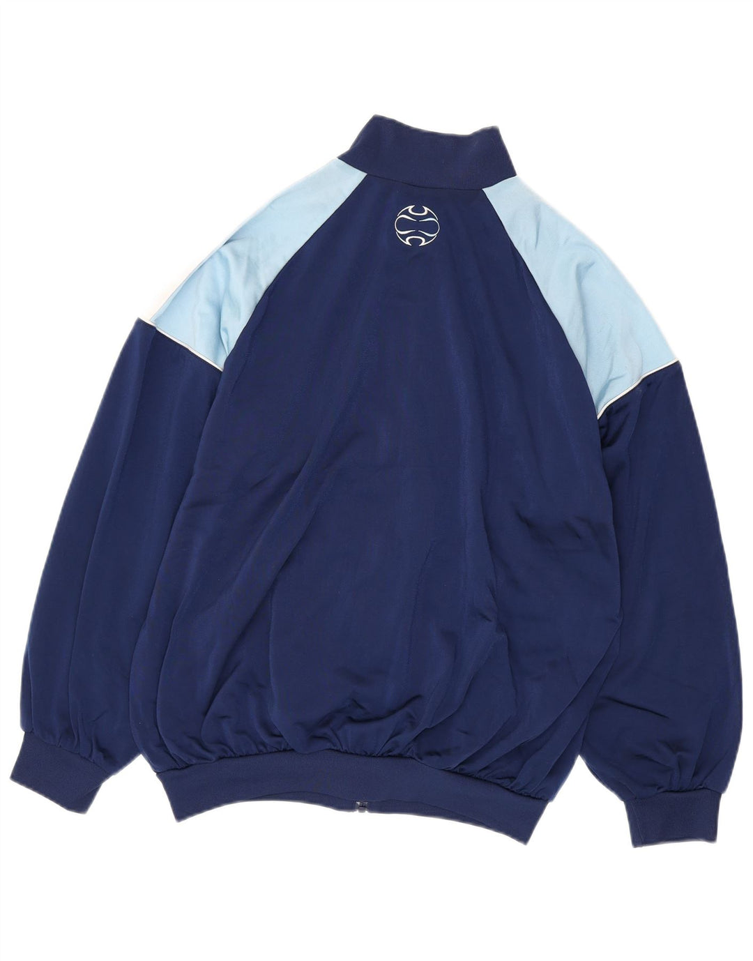 Tuta intera da uomo ADIDAS UK 40/42 Poliestere color block medio blu navy