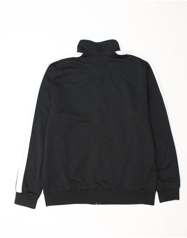 Giacca da tuta da uomo Puma Large nera in poliestere color block