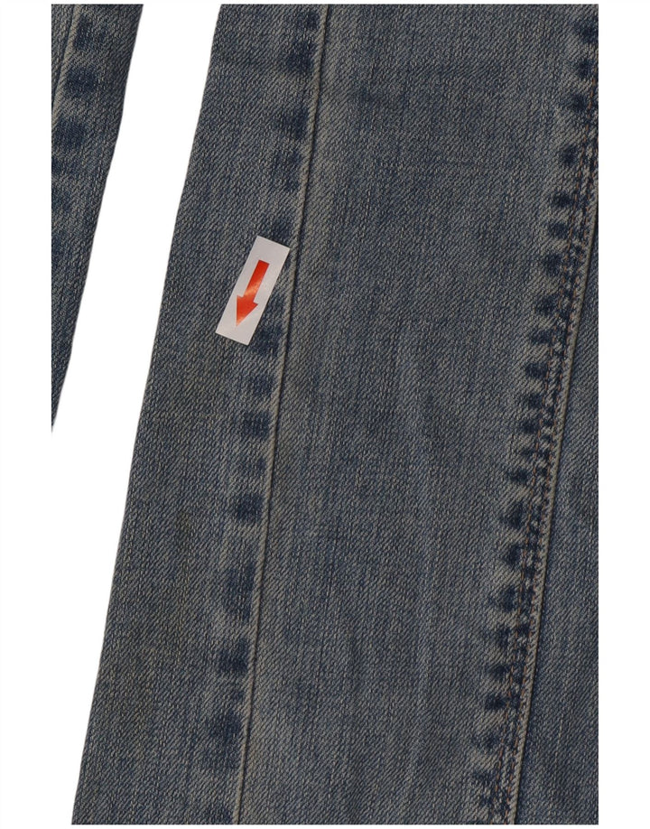 Jeans dritti da donna Calvin Klein W29 L35 cotone blu