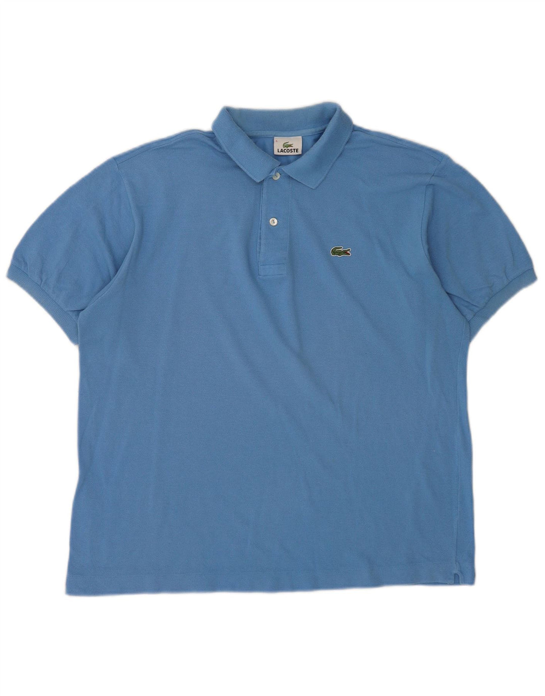 Polo da uomo Lacoste taglia 5 grande in cotone blu